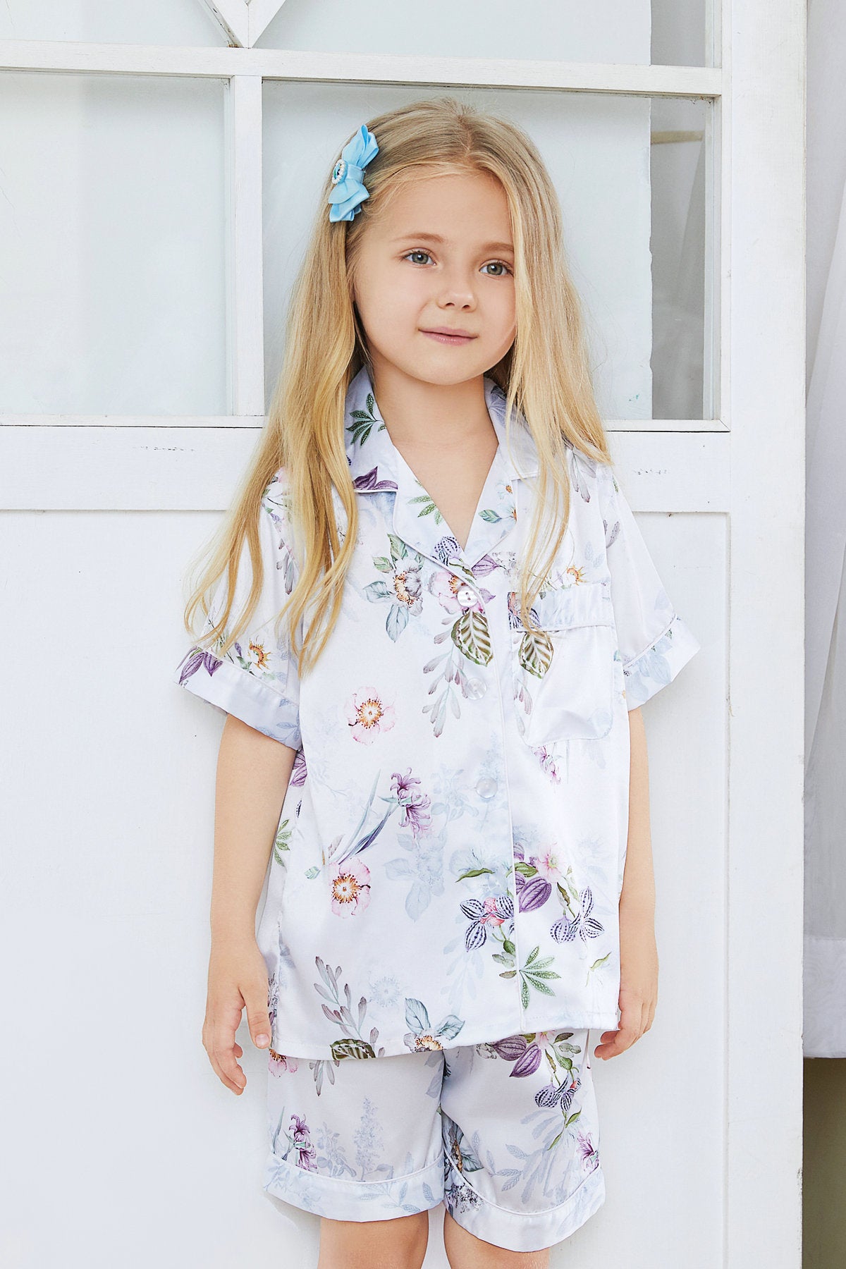 Flower discount girl pajamas